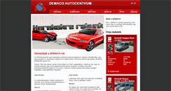 Desktop Screenshot of demaco.ro