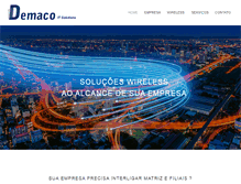 Tablet Screenshot of demaco.com.br